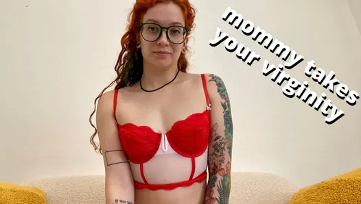 mommy catches you sexting and takes your virginity - full video on Veggiebabyy Manyvids