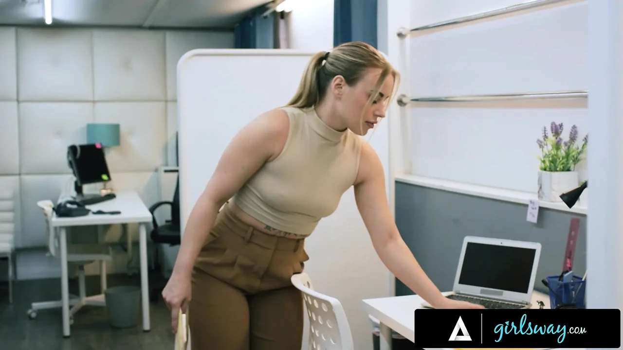 GIRLSWAY – Femdom Boss Casey Calvert Strap-On Dominates Assistant Anna Claire Clouds In Her Office