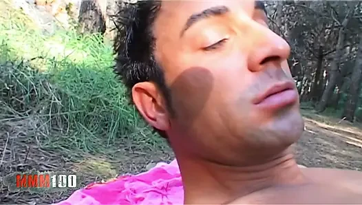 European Latina Penelope - Big Tits Blowjob & Cumshot Outdoor