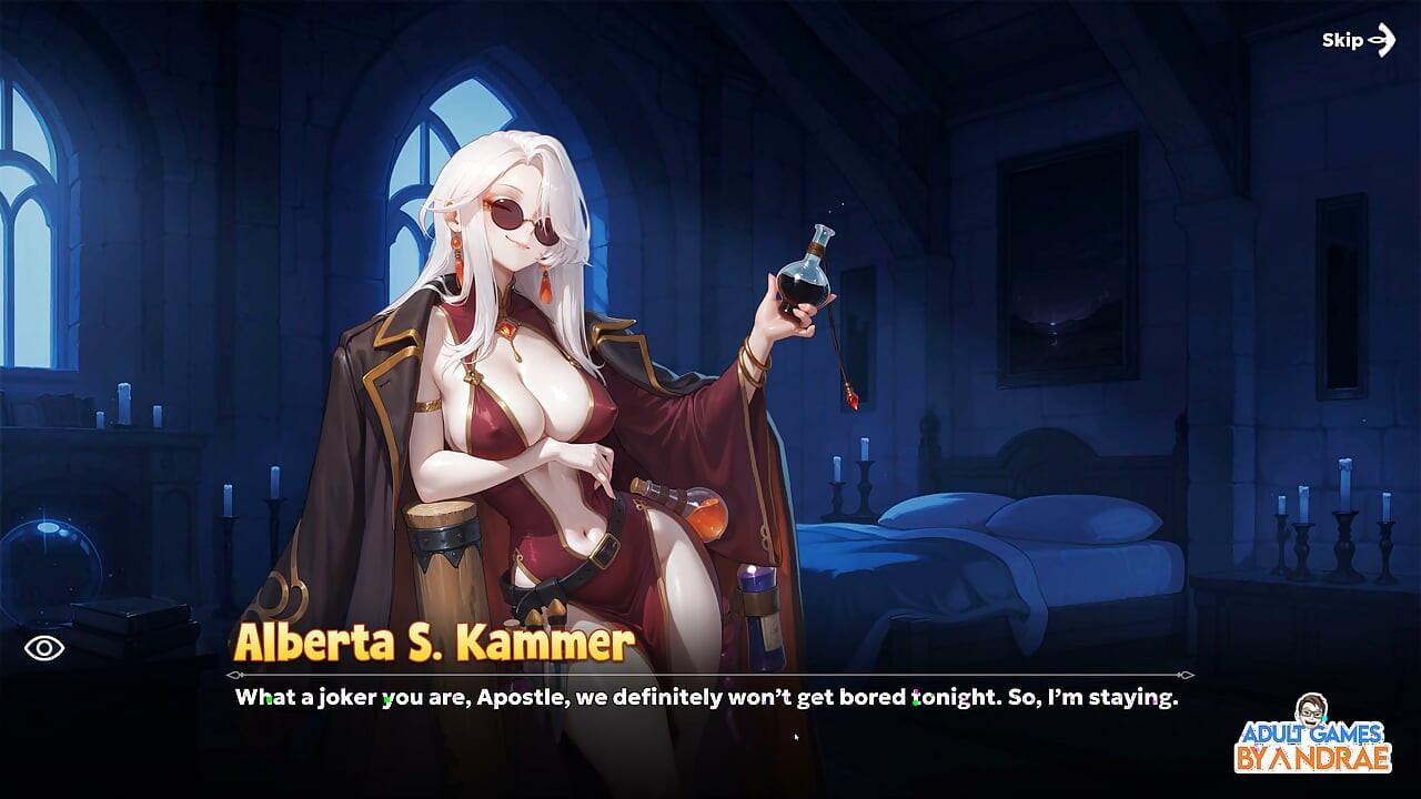 Isekai: Waifu Overlord Gameplay Part 17 - Alberta S. Kammer 3 H-Scenes (Tit Fuck, Doggystyle, and Cowgirl)