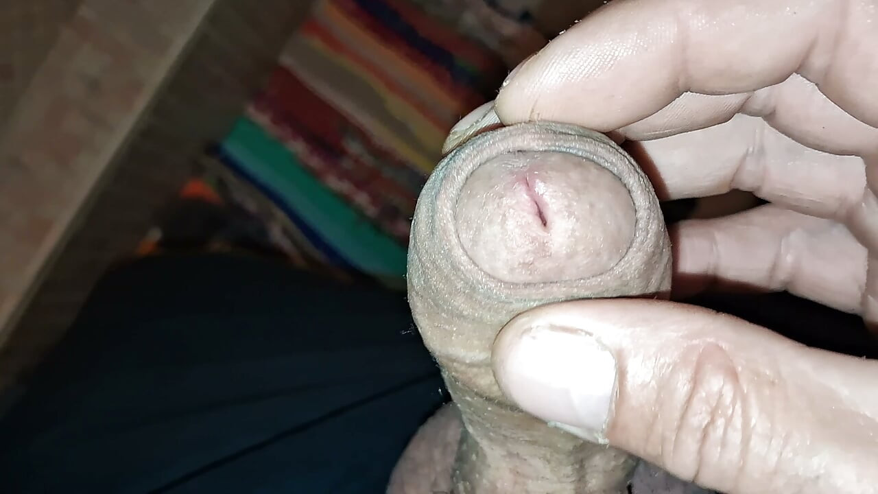 I jerk my cock out of my house