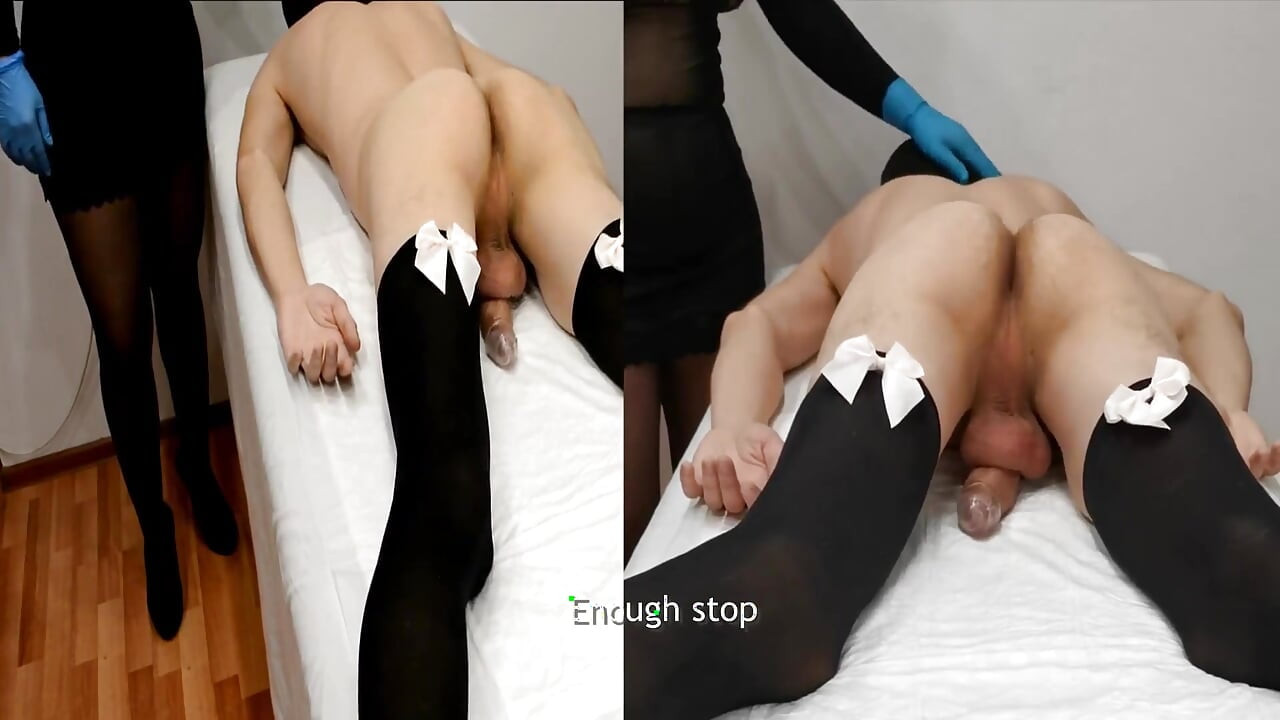 The Boy Didn't Expect This When He Came for Depilation.