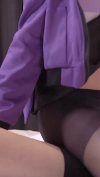 Iconic moment from "Blowjob FGO Astolfo cosplayer get Fucked, hentai japanese shemale cosplay 5"