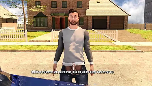 Grandmas house: big cock, cumshot on the road ep.28