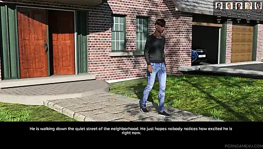 Der freundin meiner vermieterin zu helfen, auspacken führte zu einer unerwarteten besonderen belohnung und schmutziger abschied, kiss - blacked house - # 2 - von Porngame4u