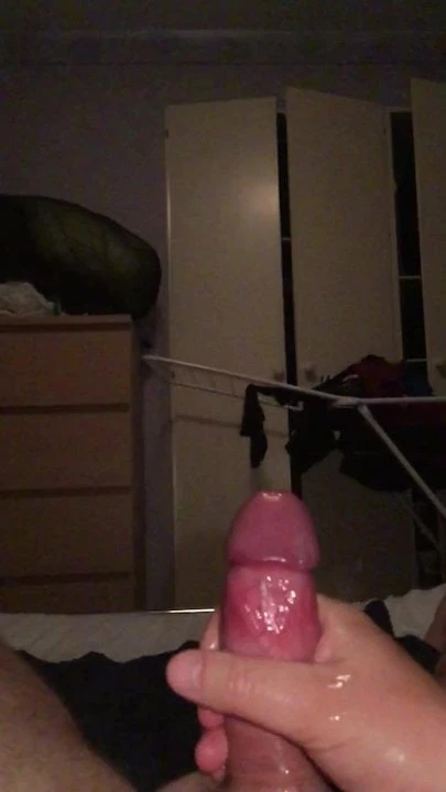 Huge cum shot in slow motion