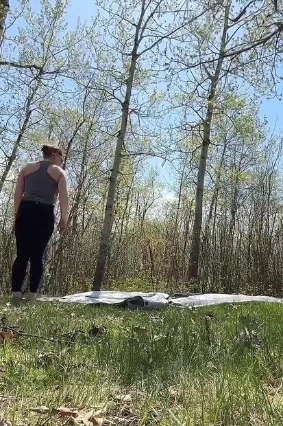 Creampie Eating, Pussy Licking and Lots of Sex at Camp
