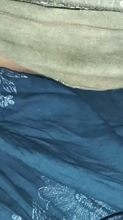Desi sister-in-law's blue nightie in pussy fun on the bed | Clip 1