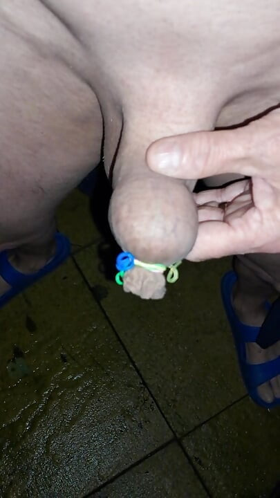 Me just having a piss