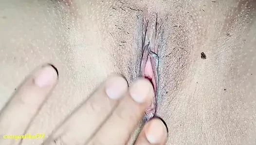 Full conversation fucking binor until orgasm and sperm crot in pussy