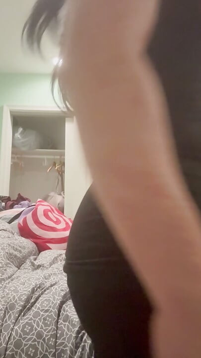 Sissy in black dress