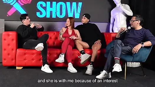 Big Ass Latina Has Hard Sex in Front of Fat Wanker - Knock Knock & Juan Bustos Show