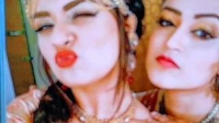 Трибьют спермы и слюни Farhina Parvez Jarimari, сексуальная шлюшка