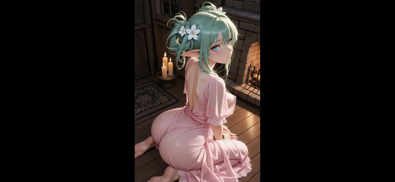 Hentai anime - Very shy but very rich dick mom