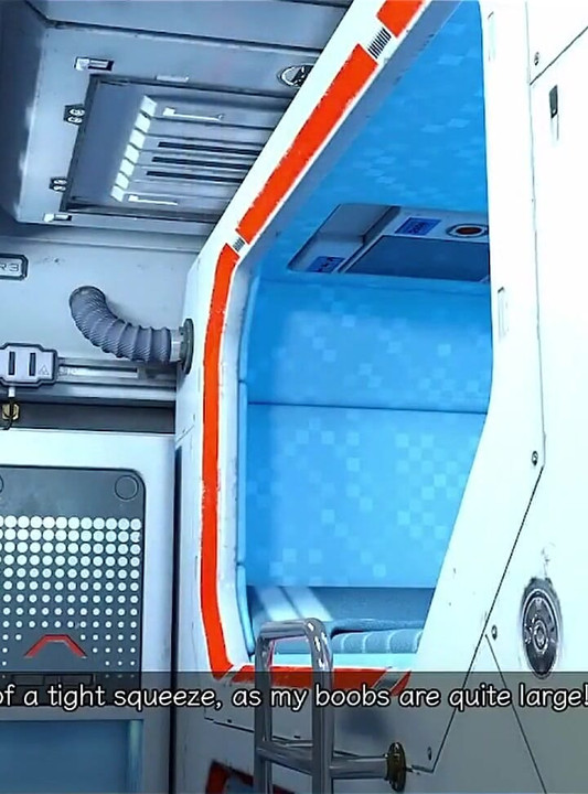 Stranded in Space - Red Haired Step Sister in the Shower