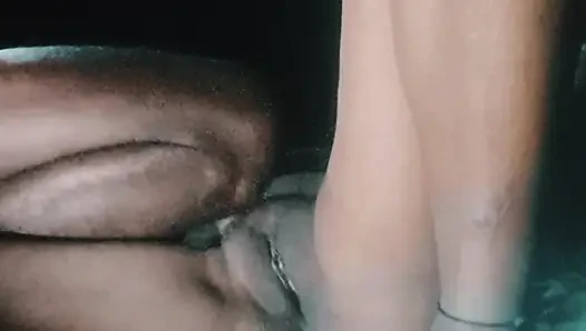 As soon as the virgin girl came back from school, she started doing paella shifts, quenching the thirst of her pussy.