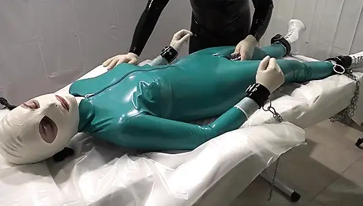 Bir amatör bir dominatrix'i rahatsız ediyor, döl ower boynu, hayat böceği