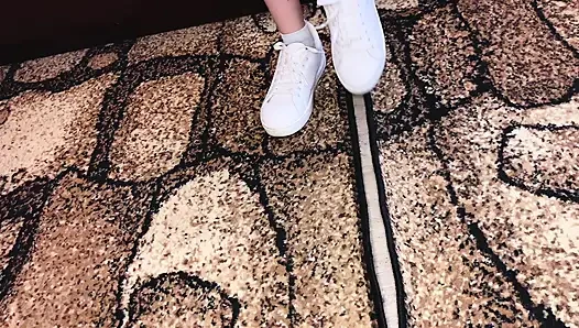 Foot Fetish Sneakers Sock and Bare Feet/sfw
