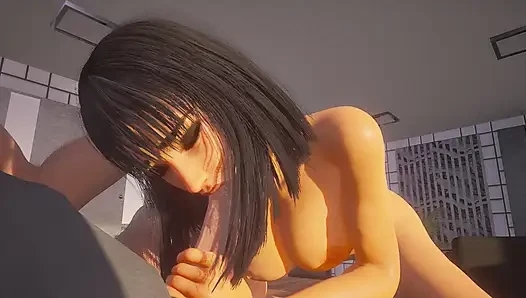 Geiles teen wird nass, 3D-hentai - teil 5