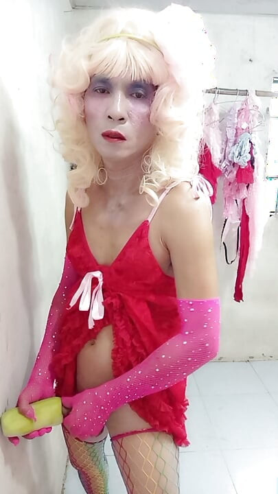 shemale pear wearing sexy porn compilation video