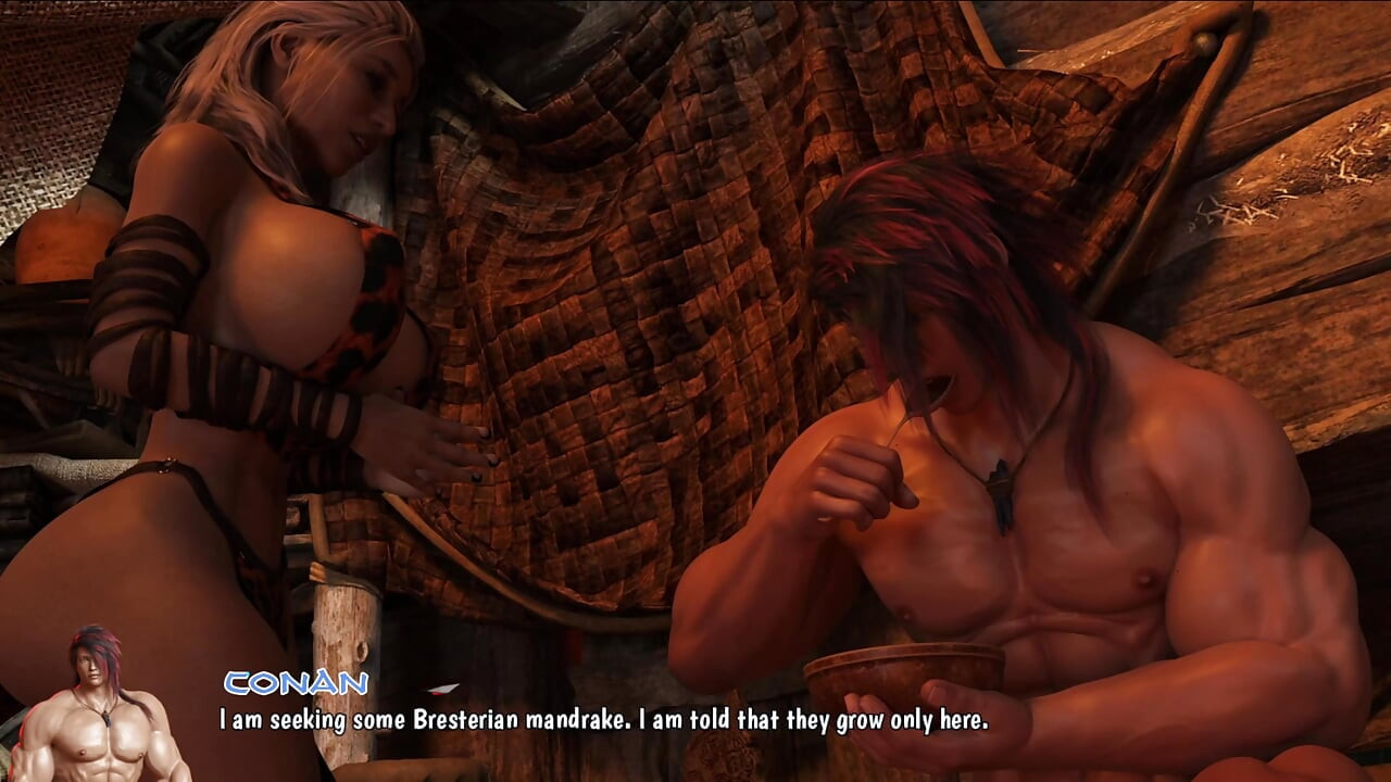 Conan Destroys Demon Yemania’s Fat Demonic Ass Licks Her Huge Tits Raw Then Pounds Her Tight Pussy