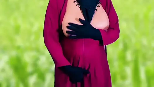 Jija Sali Fucking in Jungle Beautiful Sali Going to Form for Sex