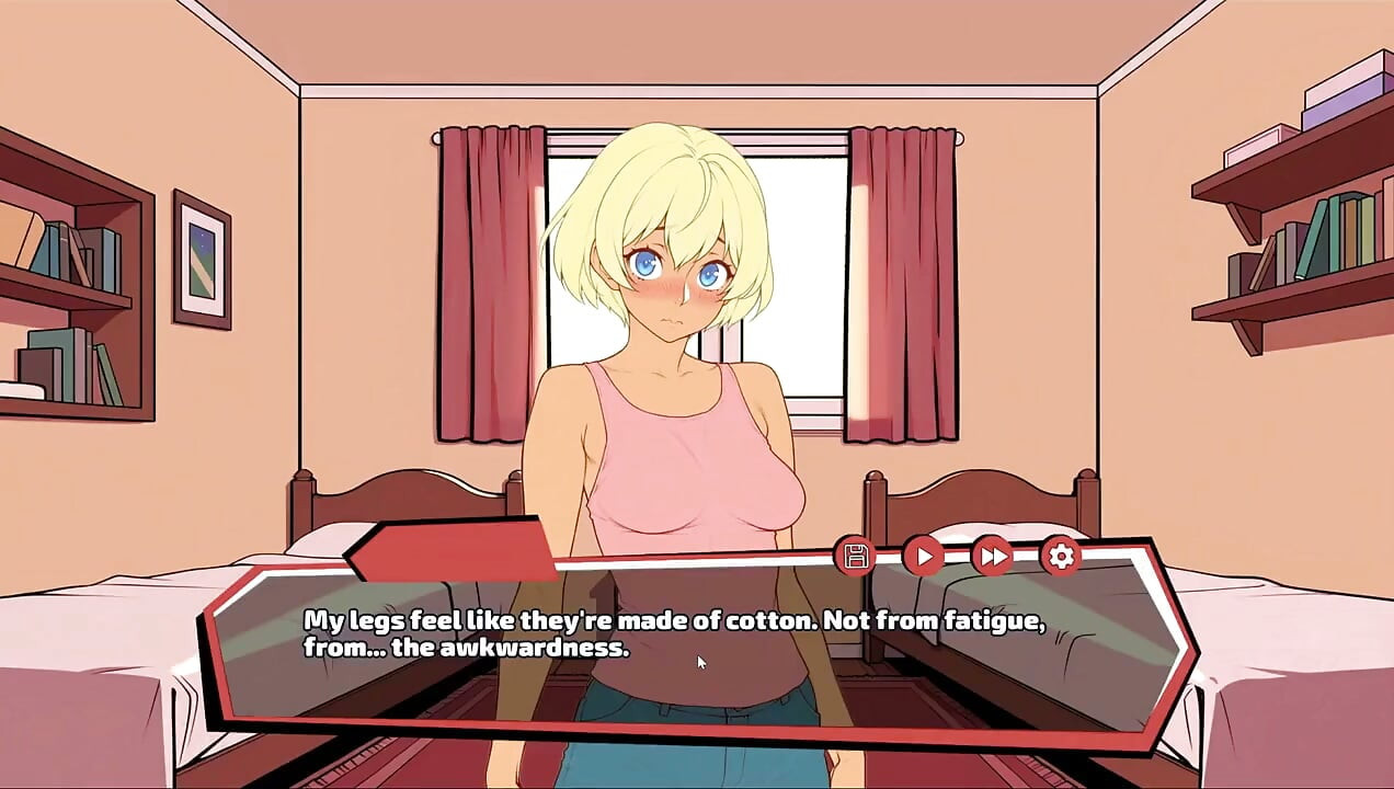Futanari mají taky srdce! Hra Hentai Futa Ep.1 Lesbická láska se spolubydlící!