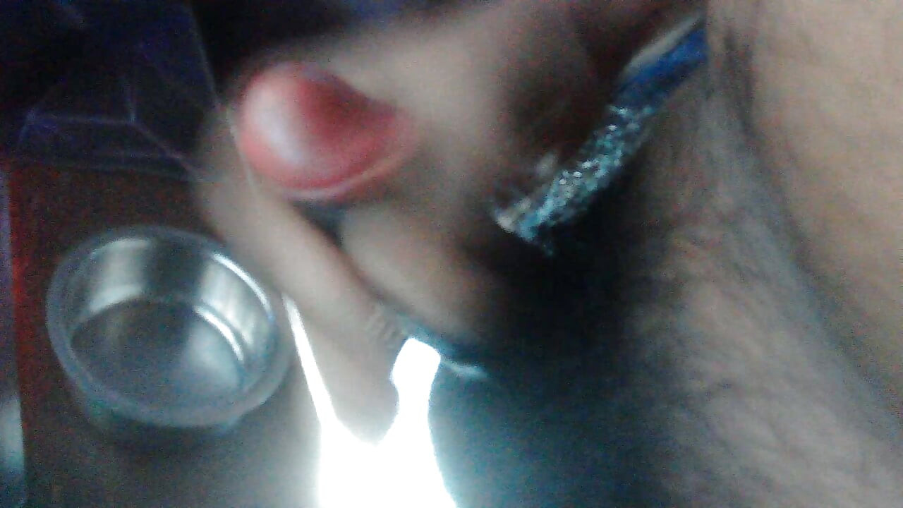 Horny Young Man Jerking Himself