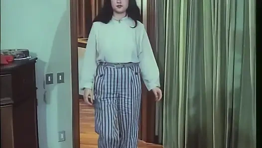 Italienischer retro-vierer für pornostar Marina Lotar