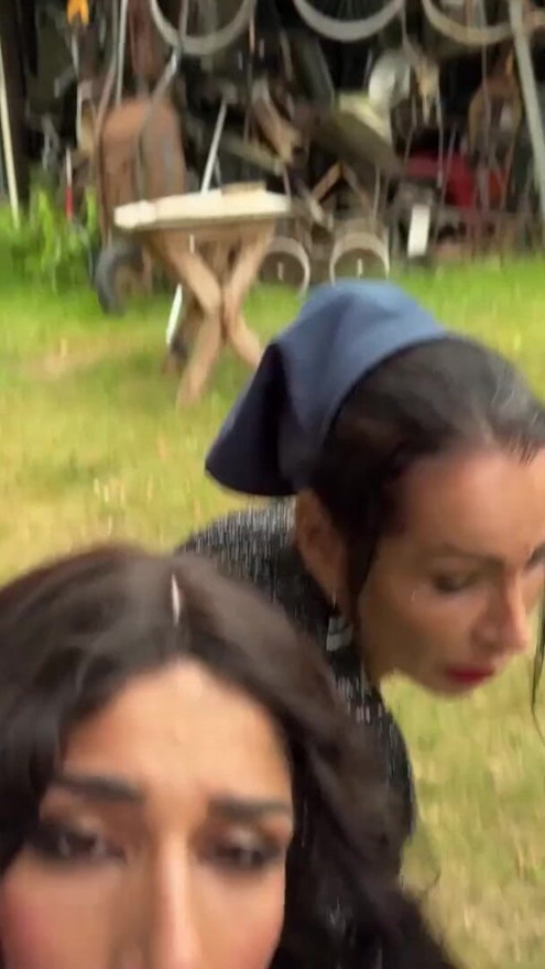 HUNT4K. Hunter loved the outdoor sex with a hot brunette chick | Clip 3