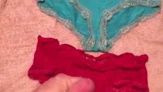 Sexxxy panties get cum