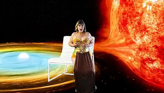 Granny Carmen's Slave Princess Leia's Darth Vader Fantasy Fuck & Creampie! 72125CAMS126M