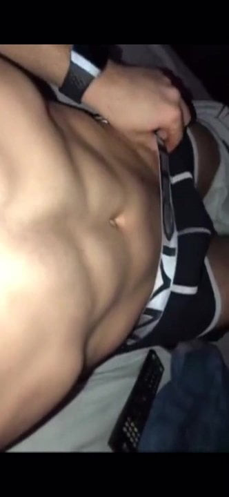 German Hunk Nick strokes his cock