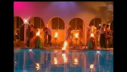 Group Sex on the Pool