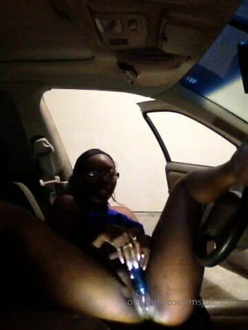 Ebony Car Twerking