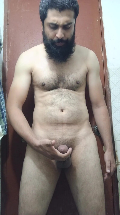 Spitting on My Dick While Edging Till I Cum