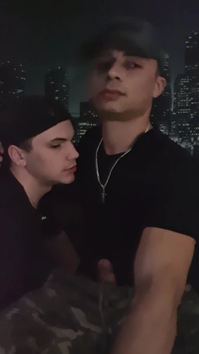 Key moment from "Pavel catches Silvio while he's wanking his dick"