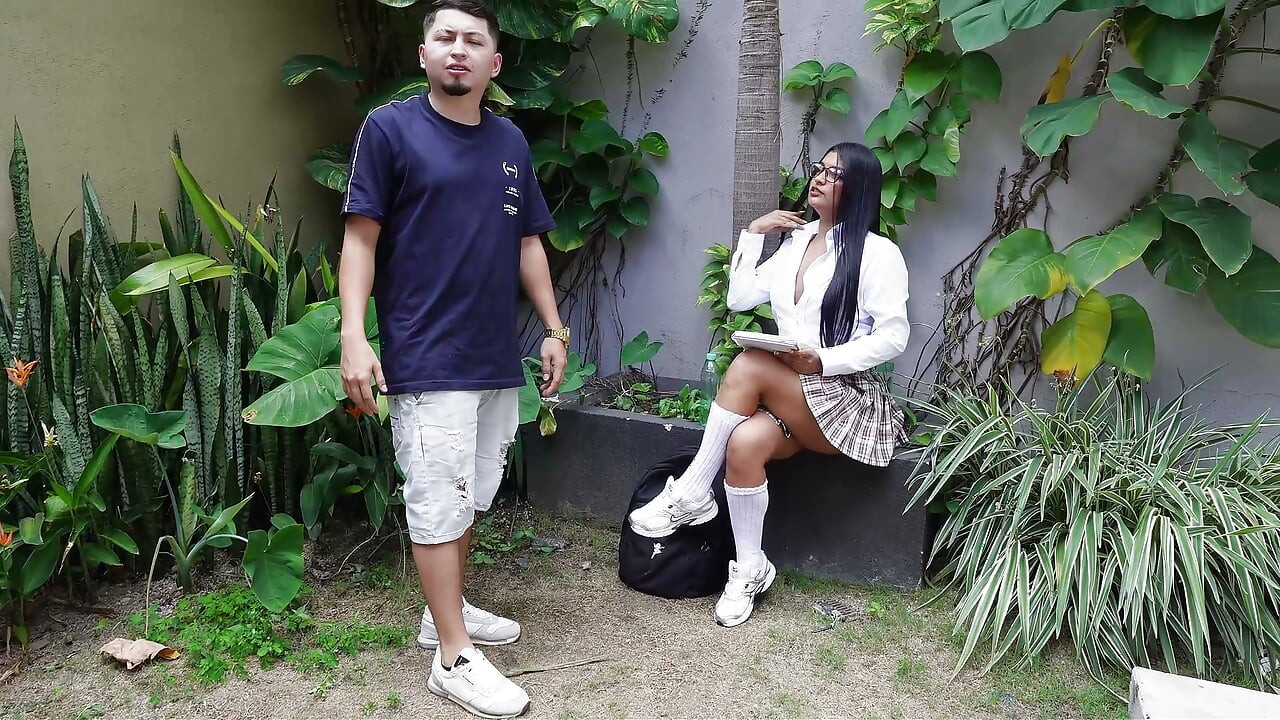First and last time my partner cums in my mouth! Beautiful schoolgirl gets fucked by her bullying partner