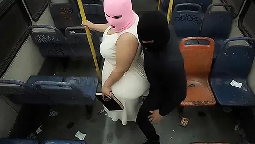 "Religious BBW in Long Dress Gets Ass Teased While Holding Bible"