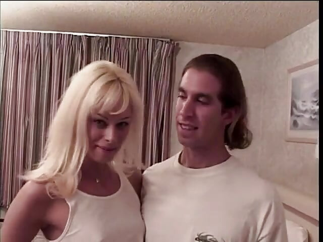 Three experienced guys give two innocent cuties some lessons of sexual education