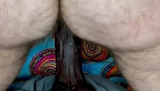 Cspot riding dildo and moaning loudly while shaking