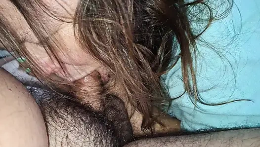 My girlfriend sucks my dick good