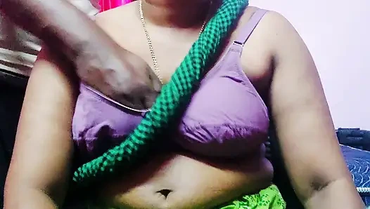 Desi step-aunty sex with husband's brother