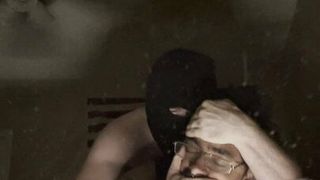 Masked White Hunk Makes Me His Bitch In The Dark