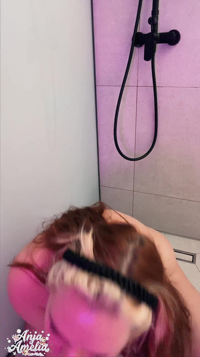 German Shower JOI - Dildo Sucking & Facial Countdown