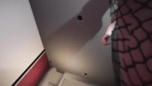 3 boyutlu azgın sürtük Asyalı bebek mükemmel ayaklarını gösteriyor ve sikiliyor