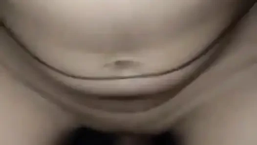 I Am Enjoying My Step-brother's Penis and Jumping on It Vigorously