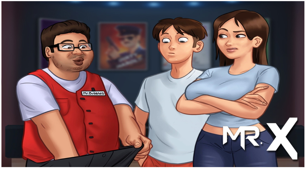 Summertimesaga - âm hộ vuốt ve tại rạp chiếu phim trong một công cộng p