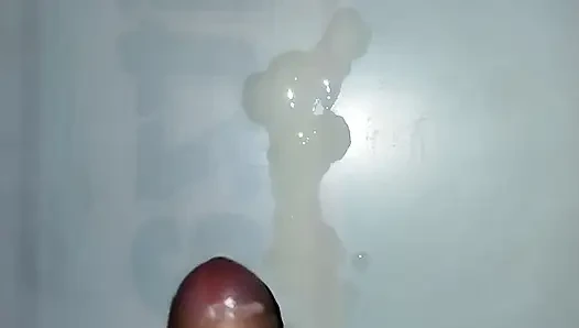 Yağlı yarağımdan büyük boşalma