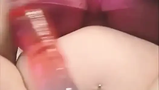 Huge Red White and Blue Dildo